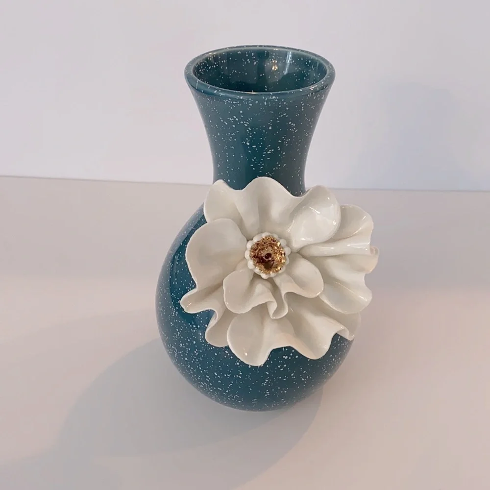 Anthropologie Gilded Bloom Vase - Picture 3 of 6